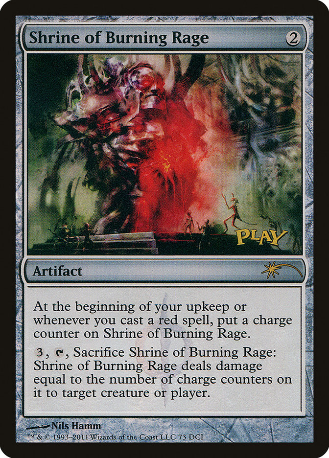 Shrine of Burning Rage [Wizards Play Network 2011] | Game Haven TX