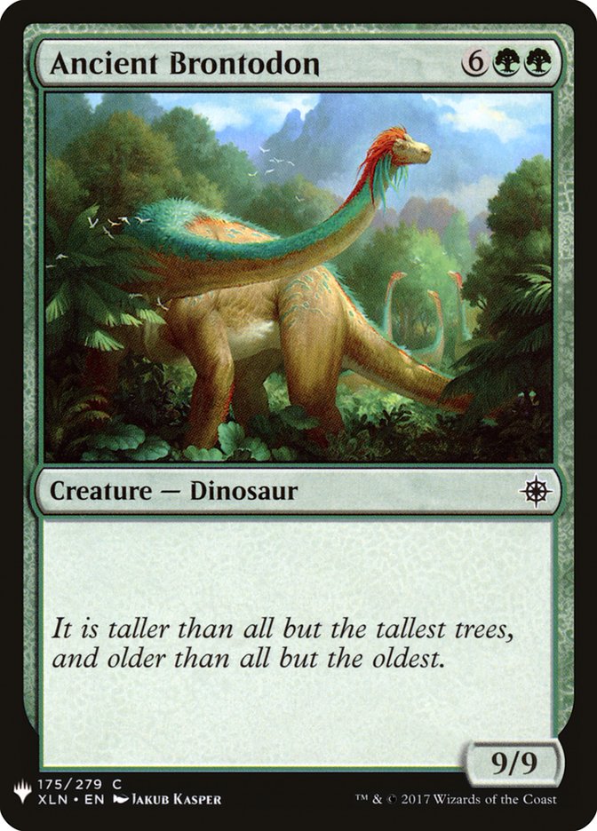 Ancient Brontodon [Mystery Booster] | Game Haven TX