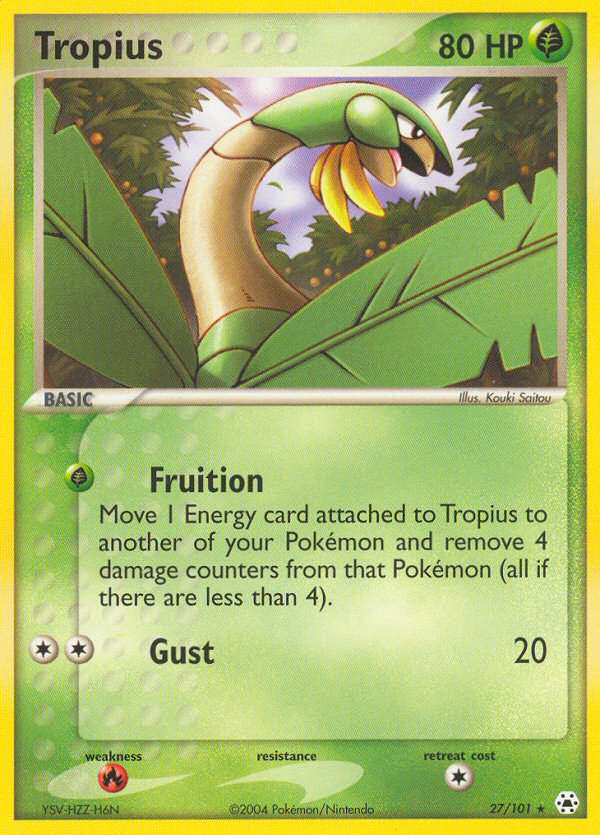 Tropius (27/101) [EX: Hidden Legends] | Game Haven TX