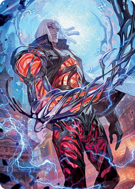 Tezzeret, Betrayer of Flesh Art Card [Kamigawa: Neon Dynasty Art Series] | Game Haven TX