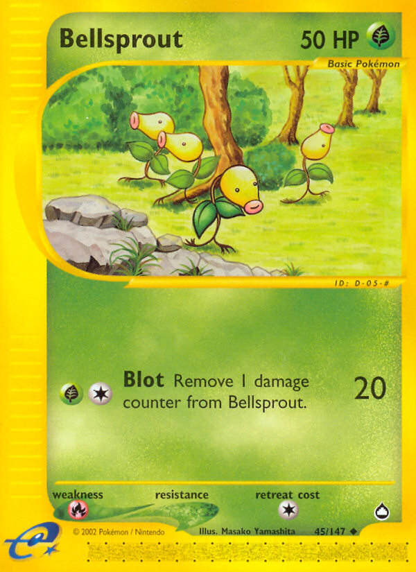 Bellsprout (45/147) [Aquapolis] | Game Haven TX