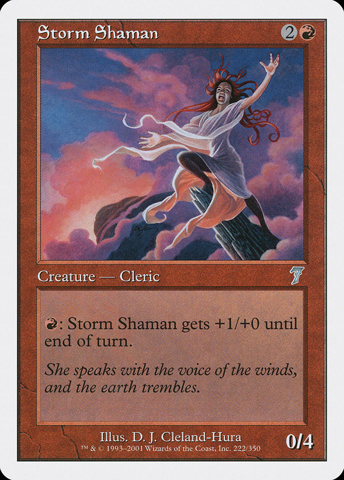 Storm Shaman [Seventh Edition] | Game Haven TX