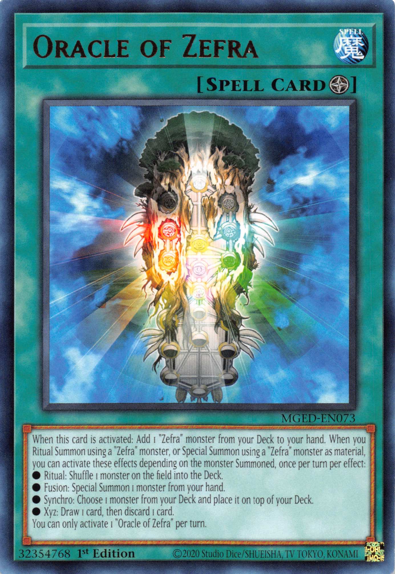 Oracle of Zefra [MGED-EN073] Rare | Game Haven TX