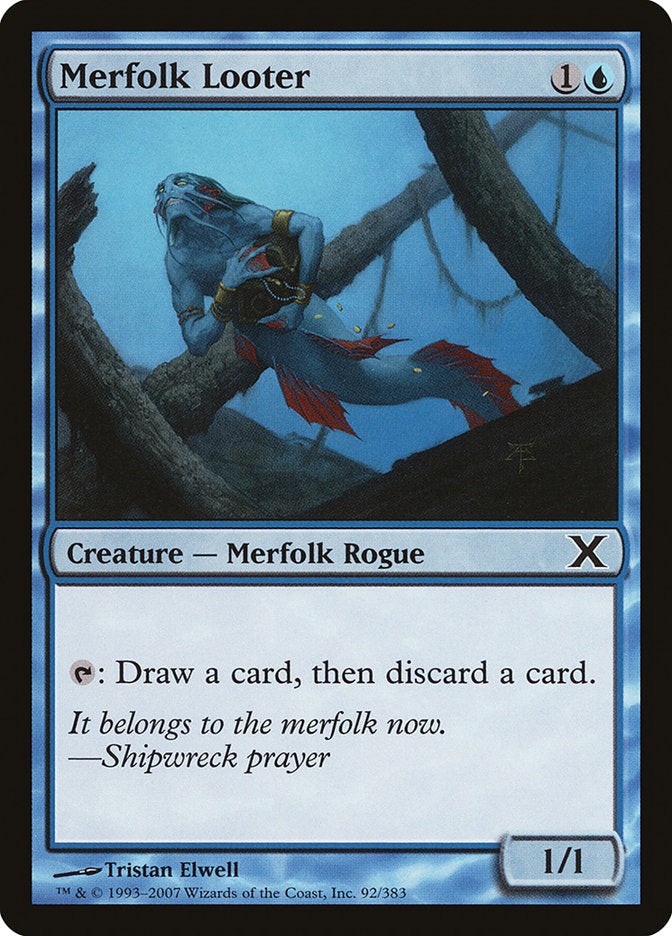 Merfolk Looter [Tenth Edition] | Game Haven TX