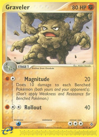 Graveler (30/97) [EX: Dragon] | Game Haven TX
