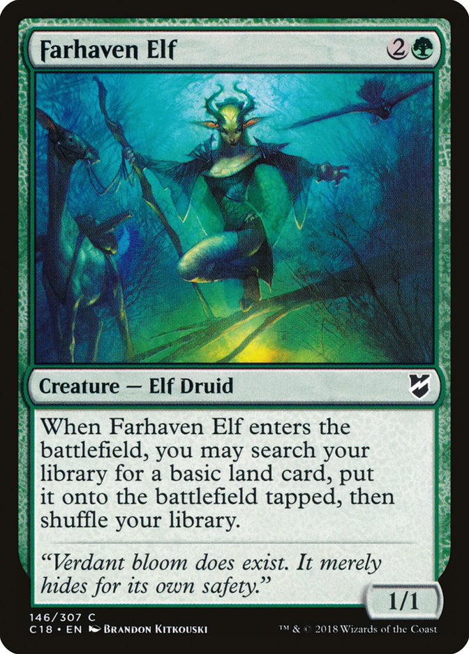 Farhaven Elf [Commander 2018] | Game Haven TX