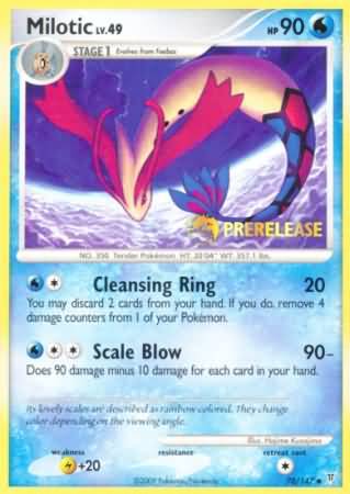 Milotic (70/147) (Prerelease Promo) [Nintendo: Black Star Promos] | Game Haven TX