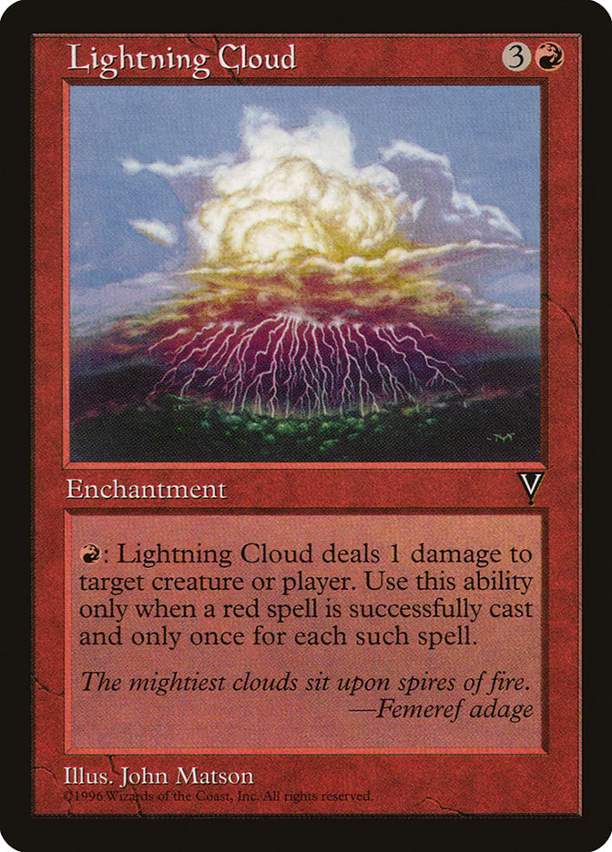 Lightning Cloud [Visions] | Game Haven TX