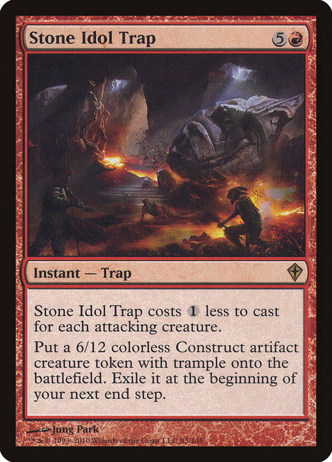 Stone Idol Trap [Worldwake] | Game Haven TX
