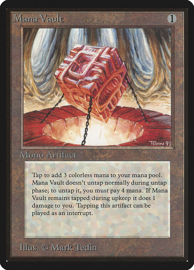 Mana Vault [Limited Edition Beta] | Game Haven TX