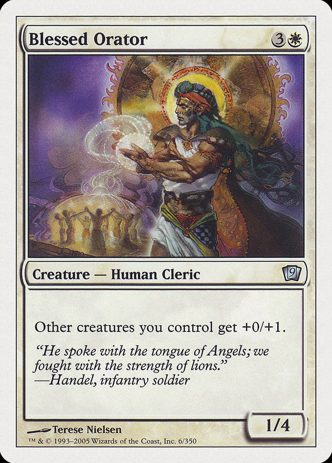 Blessed Orator [Ninth Edition] | Game Haven TX