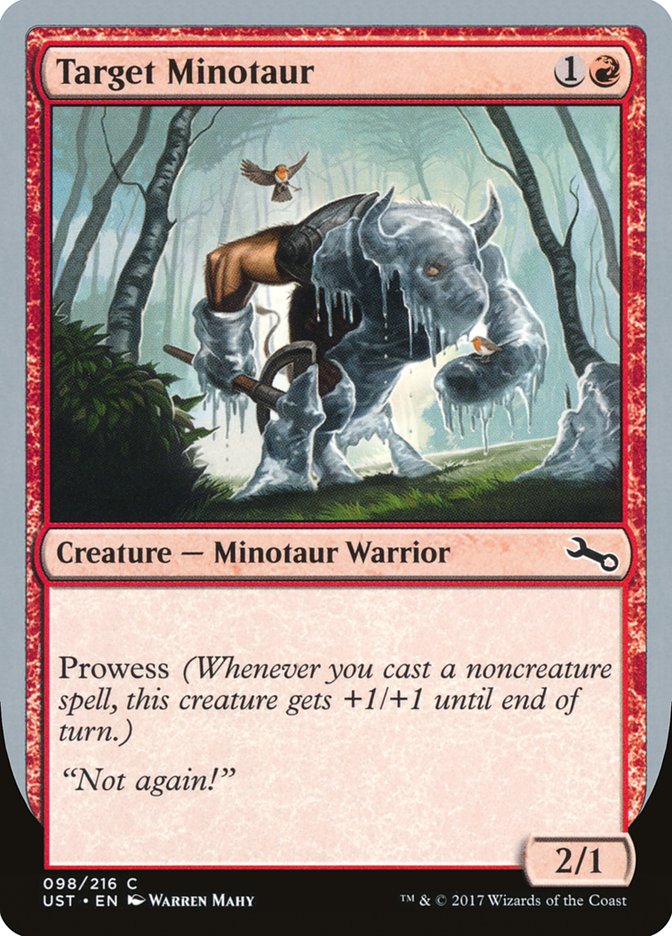 Target Minotaur [Unstable] | Game Haven TX