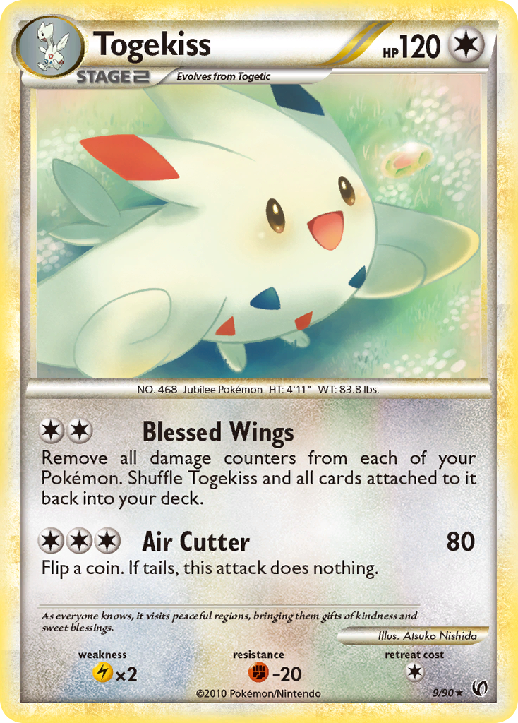 Togekiss (9/90) [HeartGold & SoulSilver: Undaunted] | Game Haven TX