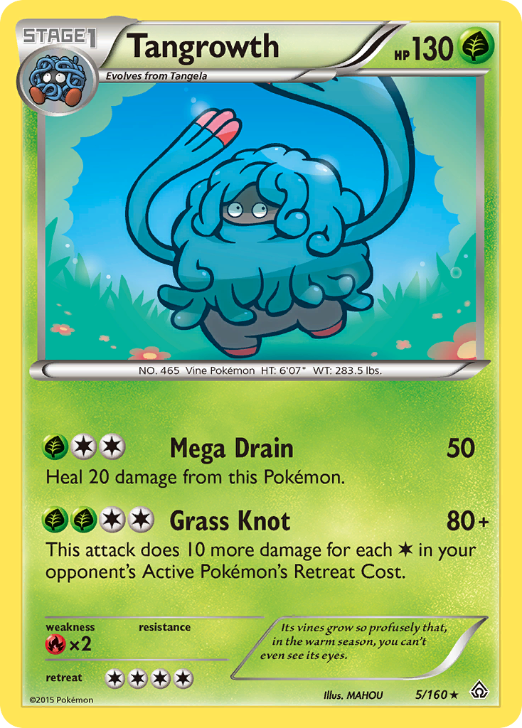 Tangrowth (5/160) [XY: Primal Clash] | Game Haven TX