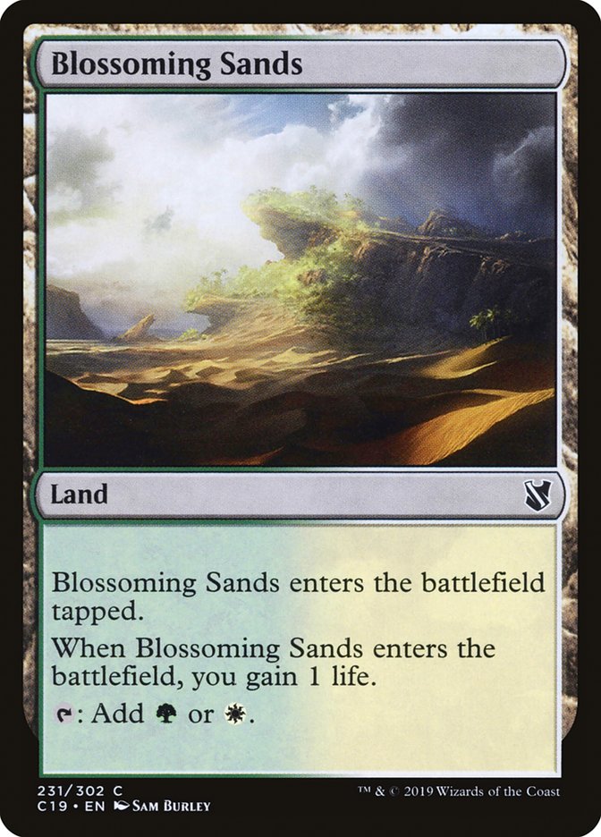 Blossoming Sands [Commander 2019] | Game Haven TX