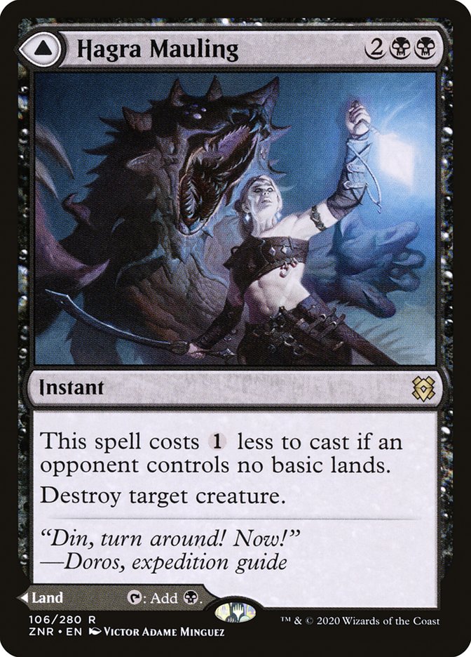 Hagra Mauling // Hagra Broodpit [Zendikar Rising] | Game Haven TX