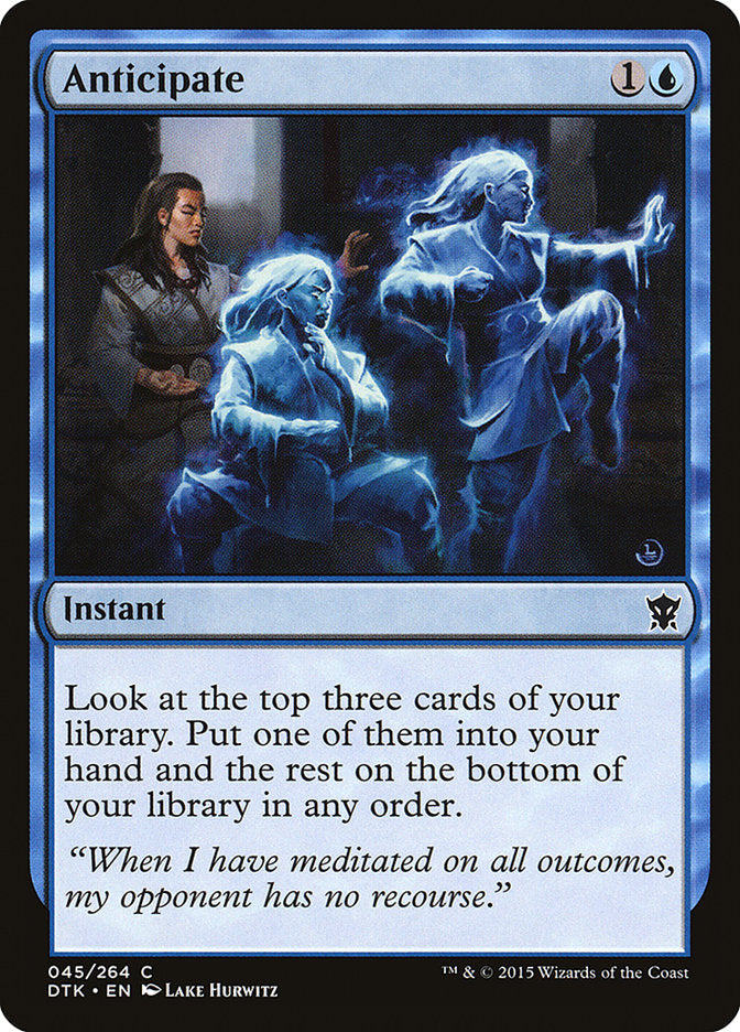 Anticipate [Dragons of Tarkir] | Game Haven TX