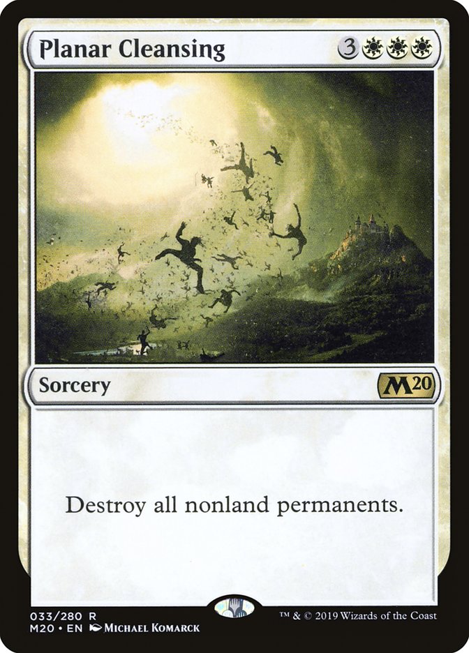 Planar Cleansing [Core Set 2020] | Game Haven TX