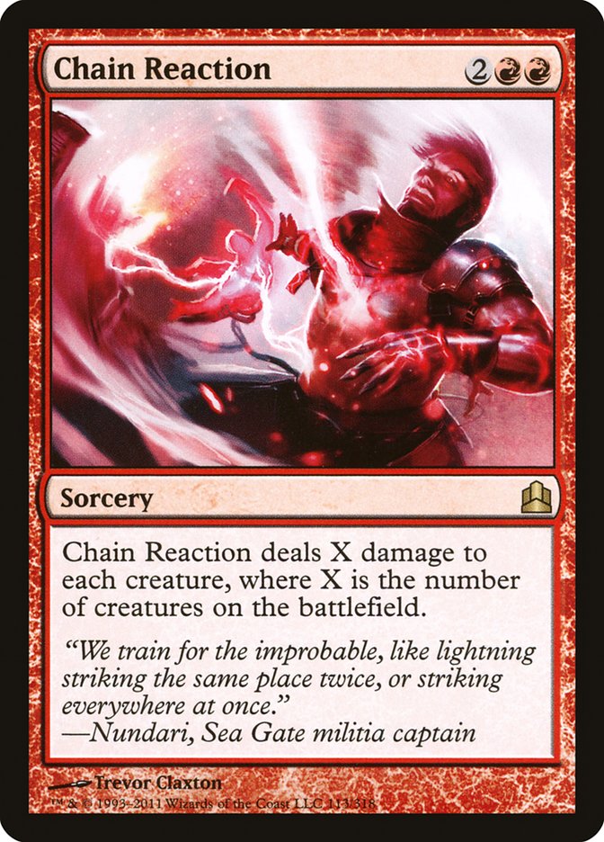 Chain Reaction [Commander 2011] | Game Haven TX