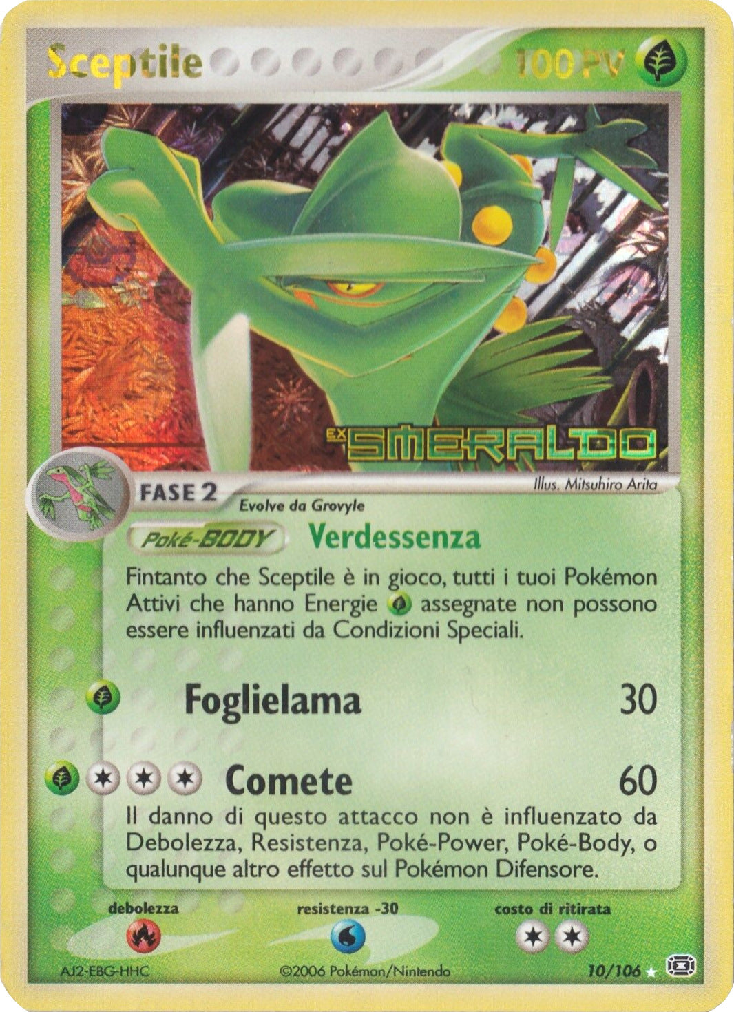 Sceptile (10/106) (Stamped) [EX: Emerald] | Game Haven TX