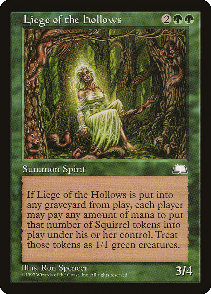 Liege of the Hollows [Weatherlight] | Game Haven TX