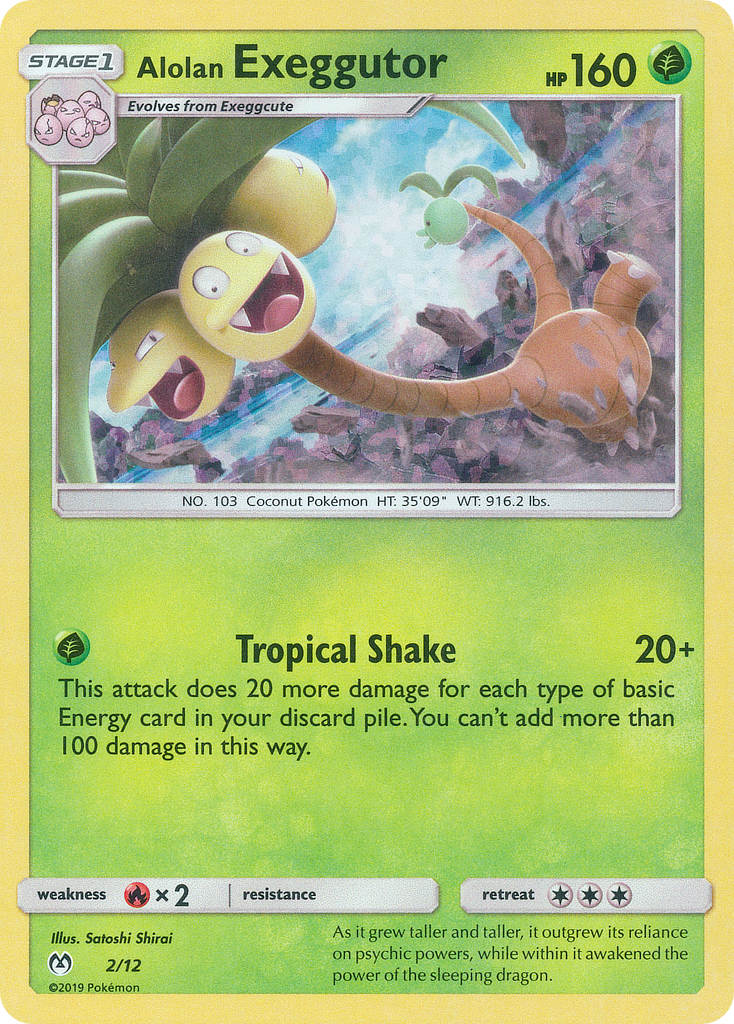 Alolan Exeggutor (2/12) [McDonald's Promos: 2019 Collection] | Game Haven TX
