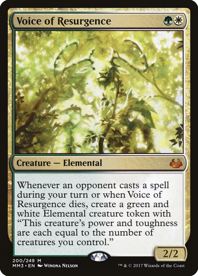 Voice of Resurgence [Modern Masters 2017] | Game Haven TX