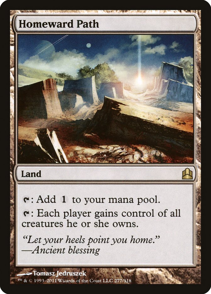 Homeward Path [Commander 2011] | Game Haven TX