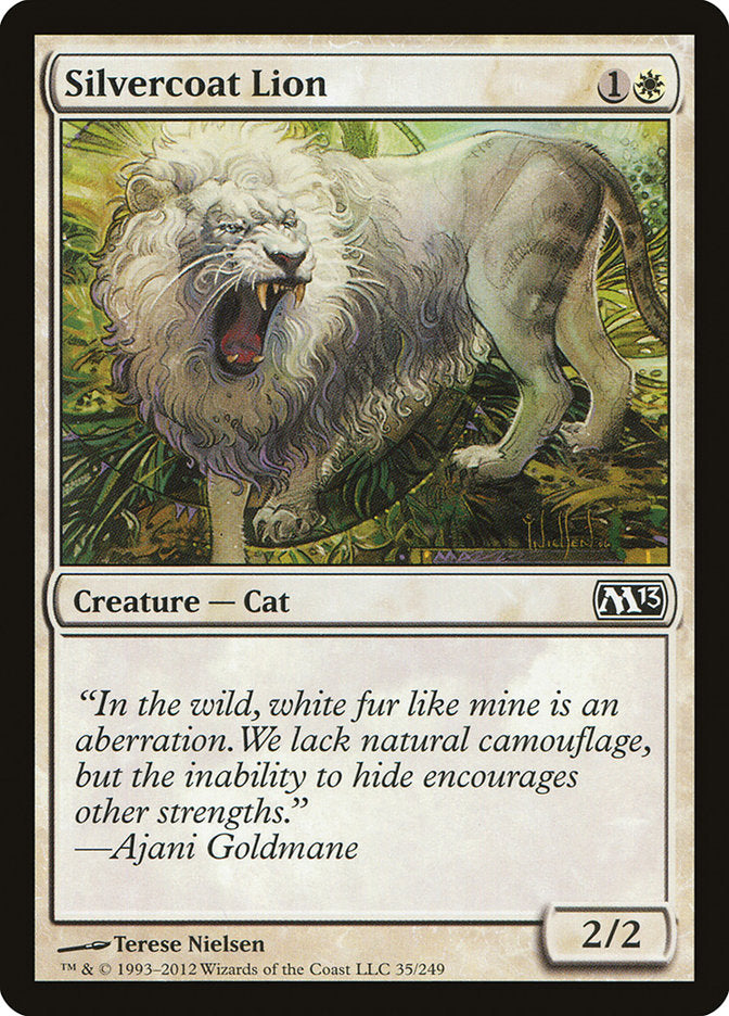 Silvercoat Lion [Magic 2013] | Game Haven TX