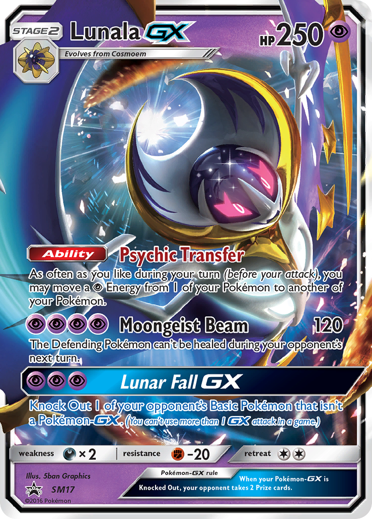 Lunala GX (SM17) [Sun & Moon: Black Star Promos] | Game Haven TX