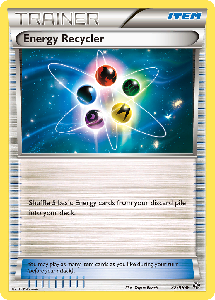 Energy Recycler (72/98) [XY: Ancient Origins] | Game Haven TX