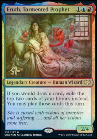 Eruth, Tormented Prophet [Innistrad: Crimson Vow Prerelease Promos] | Game Haven TX