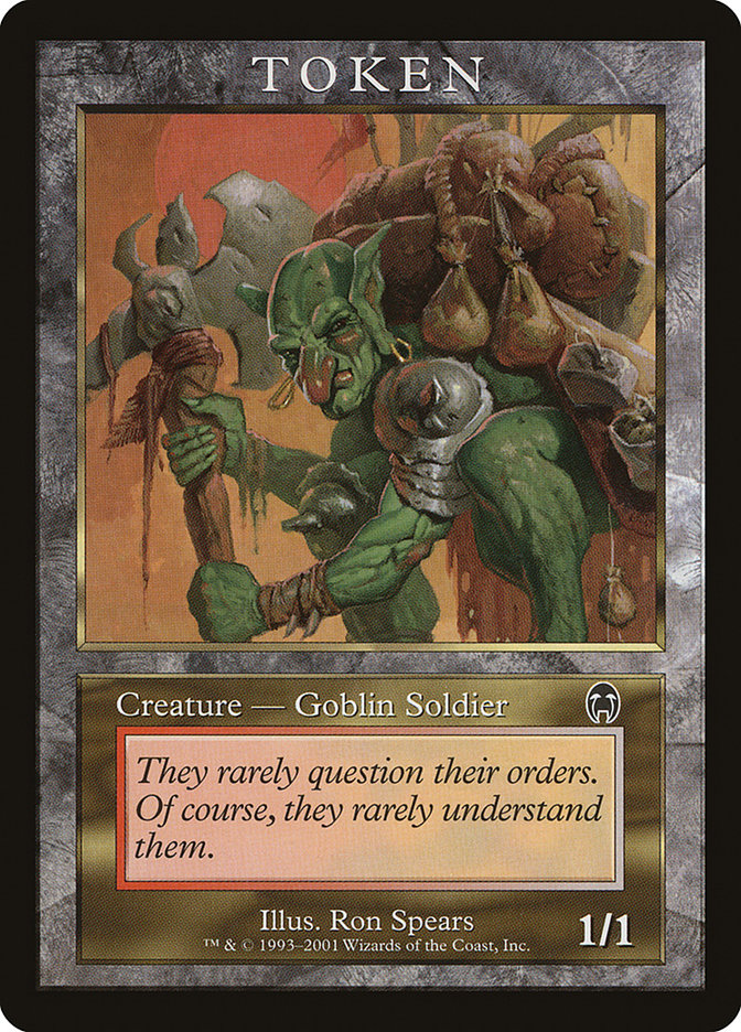 Goblin Soldier [Magic Player Rewards 2001] | Game Haven TX