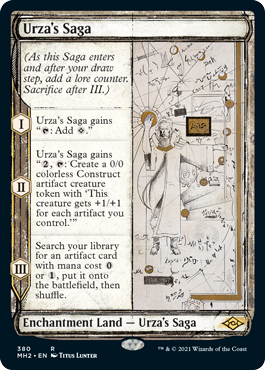 Urza's Saga (Sketch) [Modern Horizons 2] | Game Haven TX