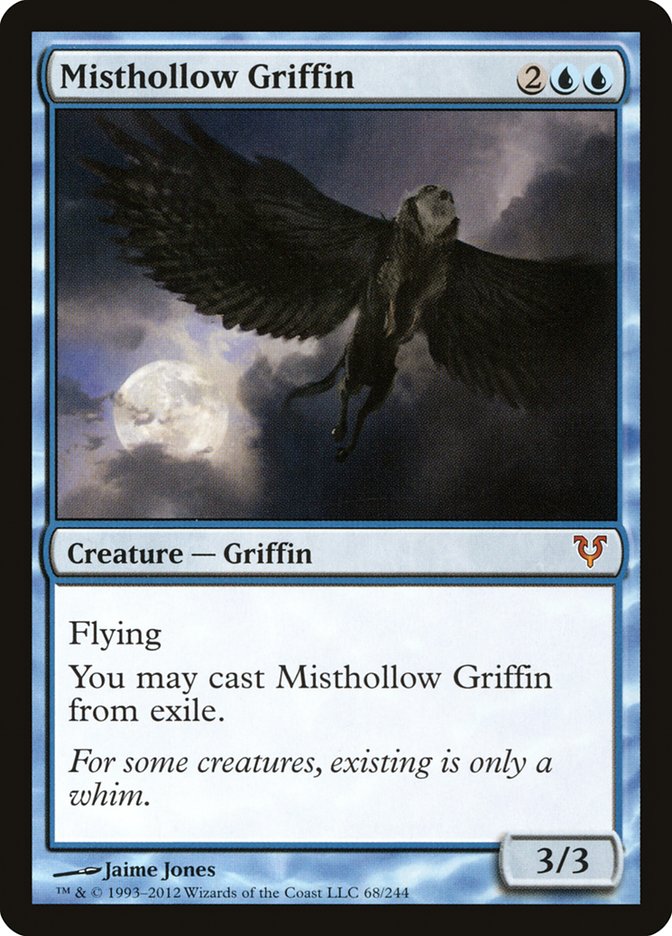 Misthollow Griffin [Avacyn Restored] | Game Haven TX