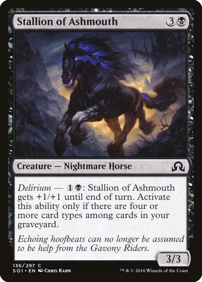 Stallion of Ashmouth [Shadows over Innistrad] | Game Haven TX
