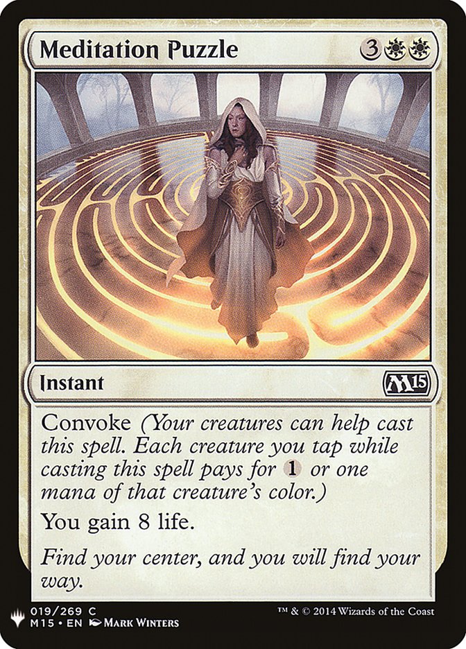 Meditation Puzzle [Mystery Booster] | Game Haven TX