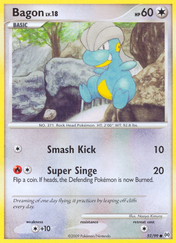Bagon (52/99) [Platinum: Arceus] | Game Haven TX