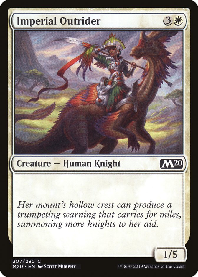 Imperial Outrider [Core Set 2020] | Game Haven TX