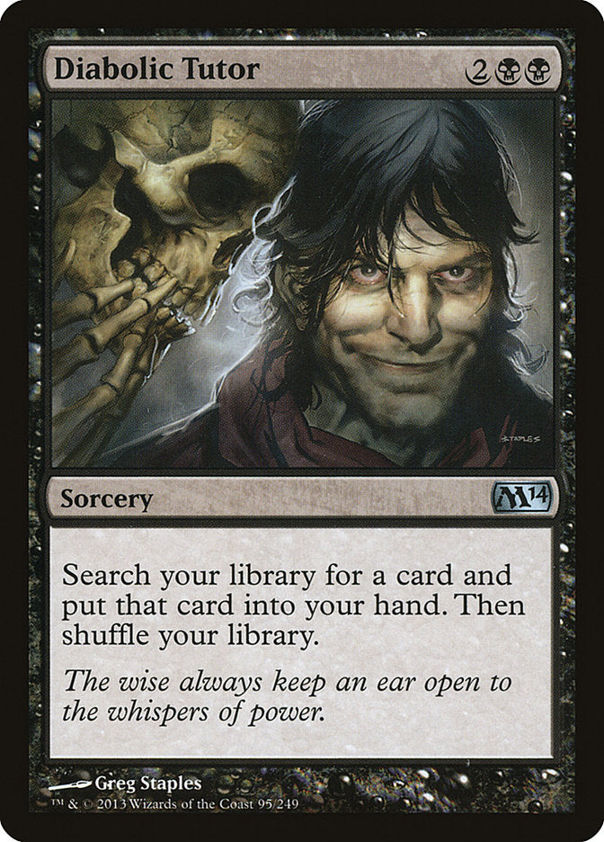Diabolic Tutor [Magic 2014] | Game Haven TX