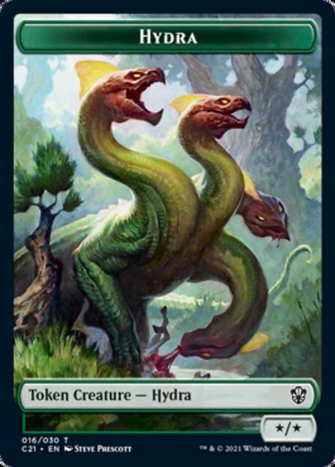 Hydra // Boar Token [Commander 2021 Tokens] | Game Haven TX