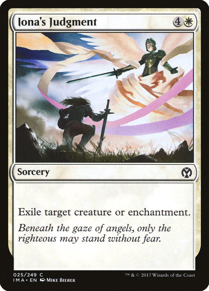 Iona's Judgment [Iconic Masters] | Game Haven TX