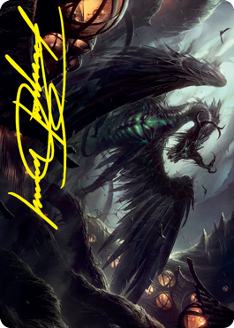 Beledros Witherbloom Art Card (Gold-Stamped Signature) [Strixhaven: School of Mages Art Series] | Game Haven TX