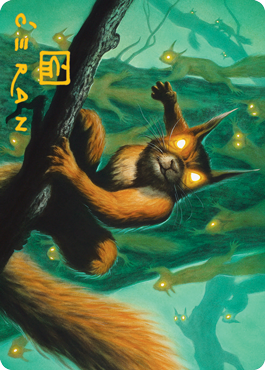 Chatterstorm Art Card (Gold-Stamped Signature) [Modern Horizons 2 Art Series] | Game Haven TX