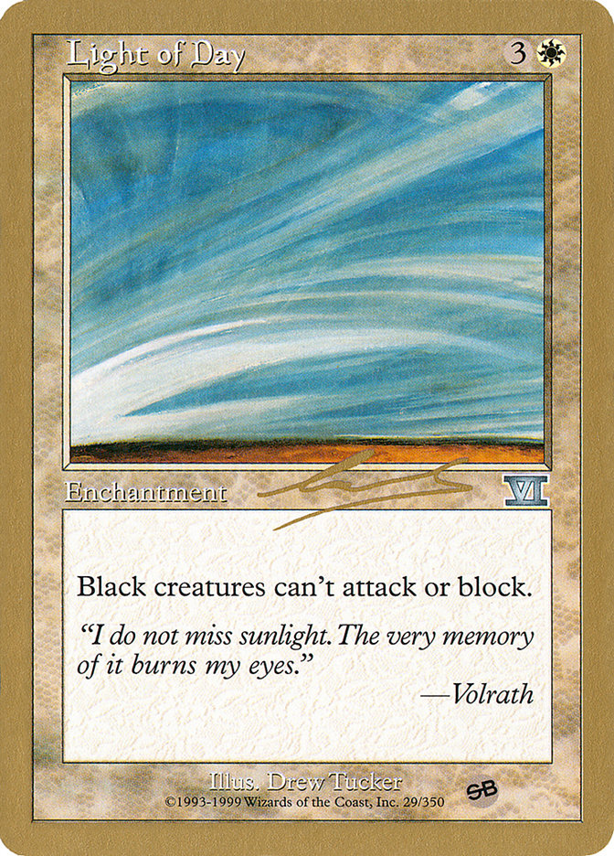 Light of Day (Nicolas Labarre) (SB) [World Championship Decks 2000] | Game Haven TX