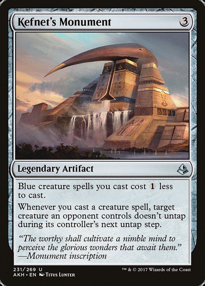 Kefnet's Monument [Amonkhet] | Game Haven TX
