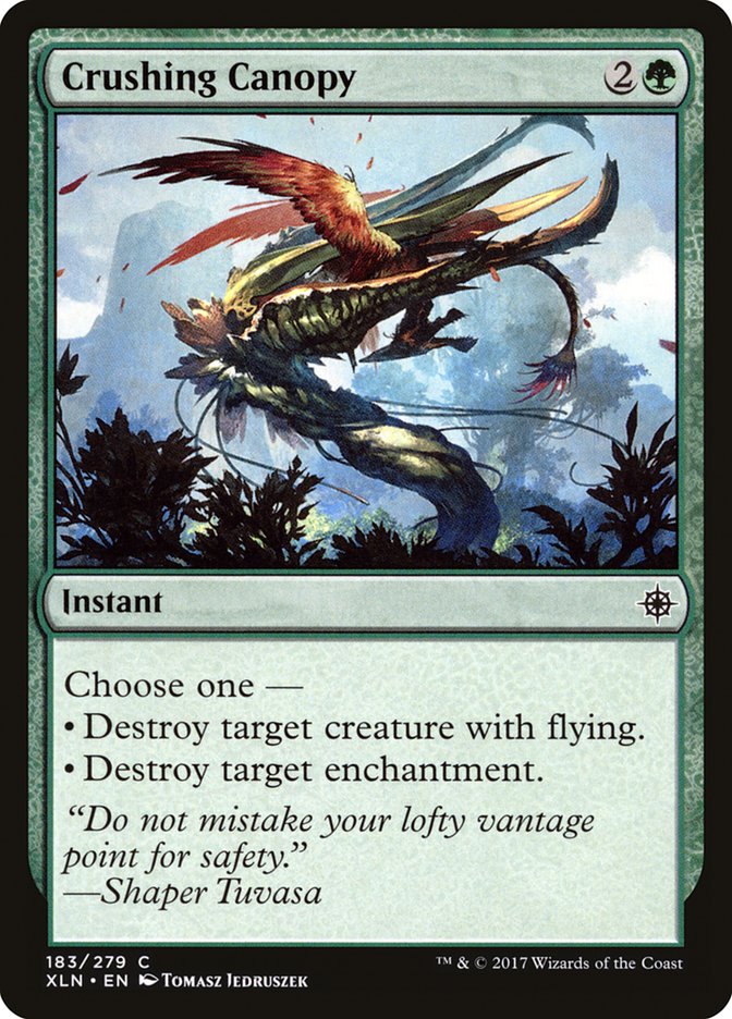 Crushing Canopy [Ixalan] | Game Haven TX