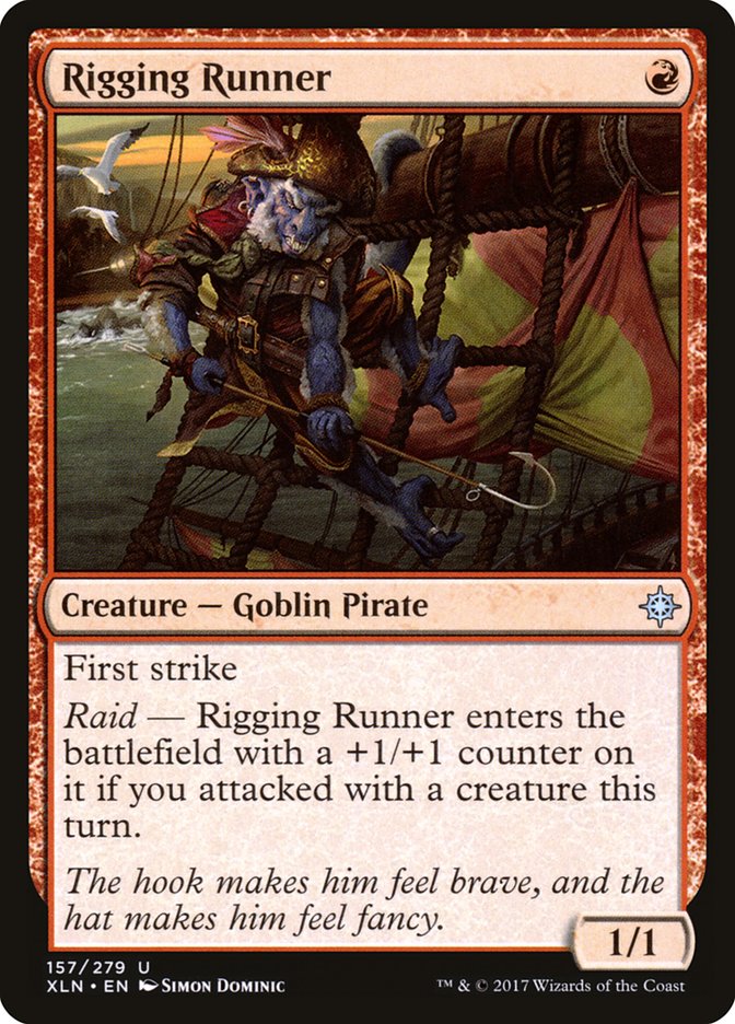 Rigging Runner [Ixalan] | Game Haven TX