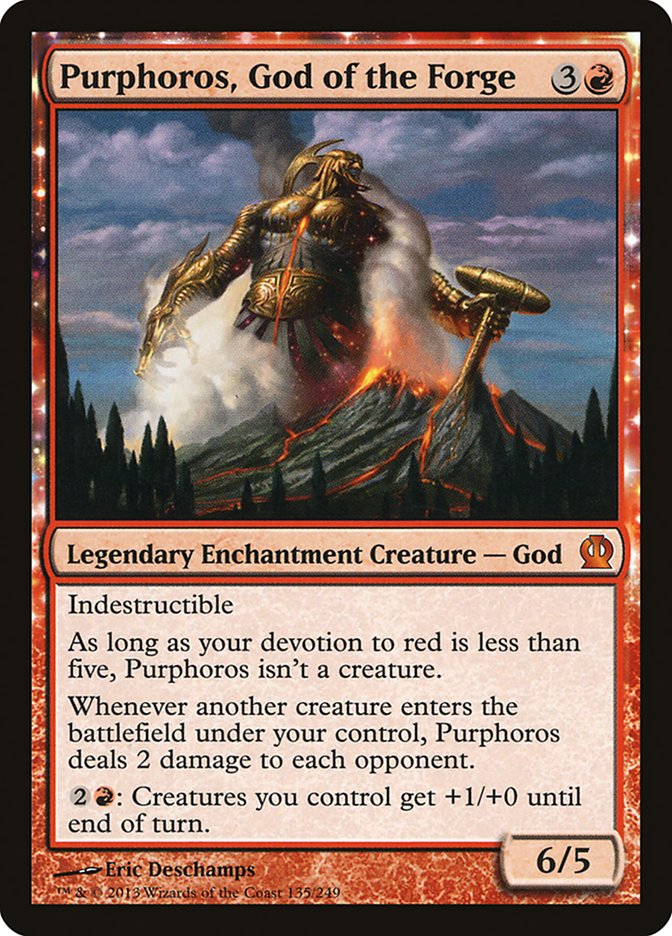 Purphoros, God of the Forge [Theros] | Game Haven TX