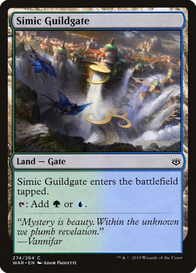 Simic Guildgate [War of the Spark] | Game Haven TX